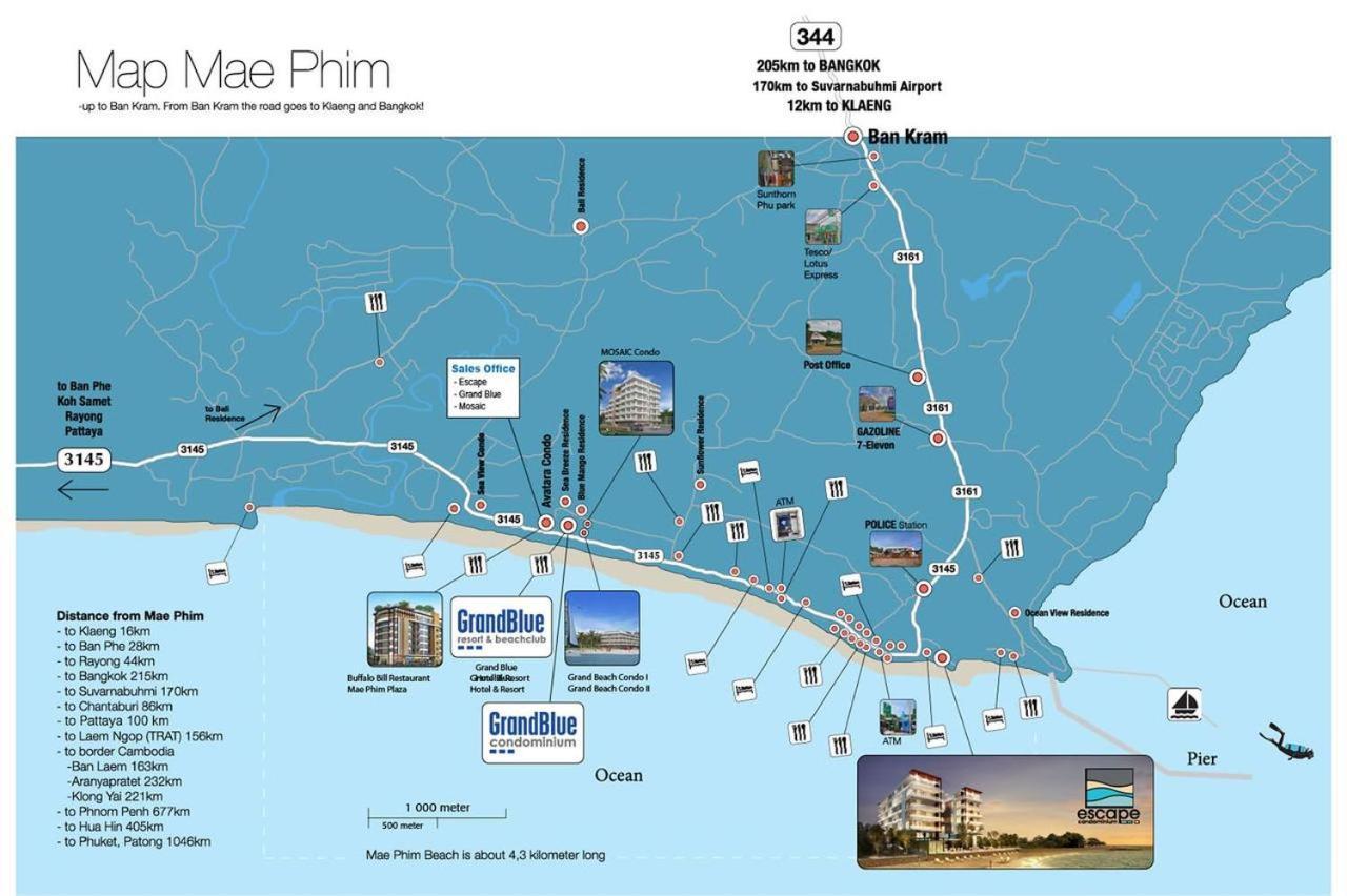 Grandblue Condominium 201 Mae Phim Eksteriør bilde